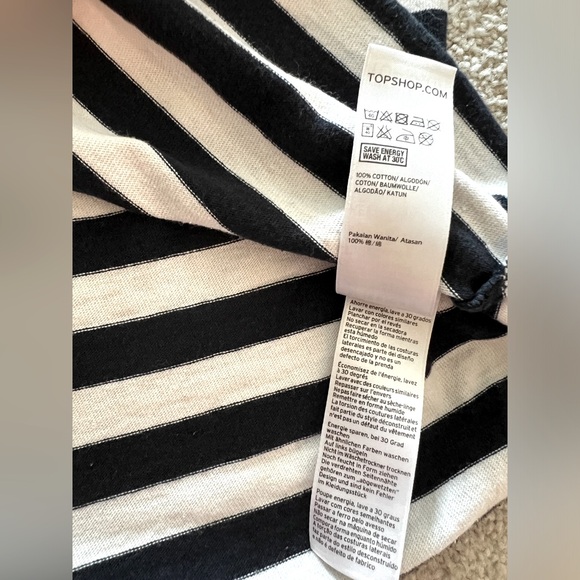 Topshop stripe T-shirt - Picture 6 of 6